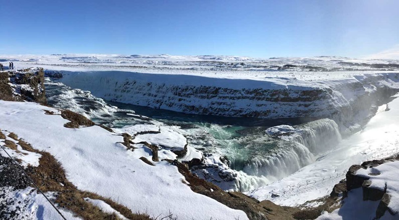 Gullfoss waterfall