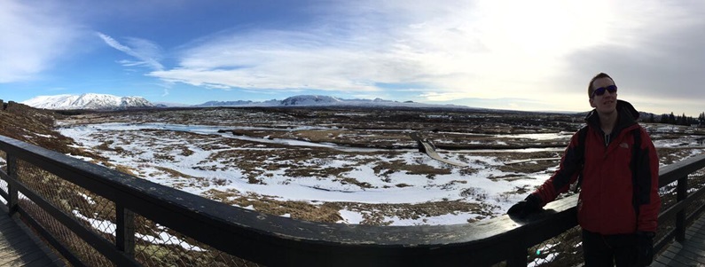 Panoramic view of Pingbellir