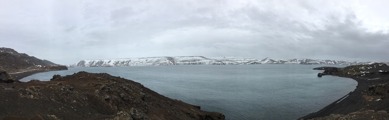 Reykjanes Peninsula panoramic view