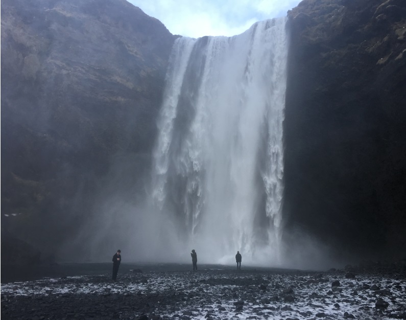 Skogafoss waterfall 2