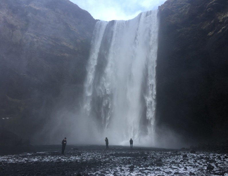 Skogafoss waterfall